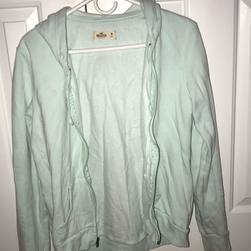Hollister Mint Green Light Jacket